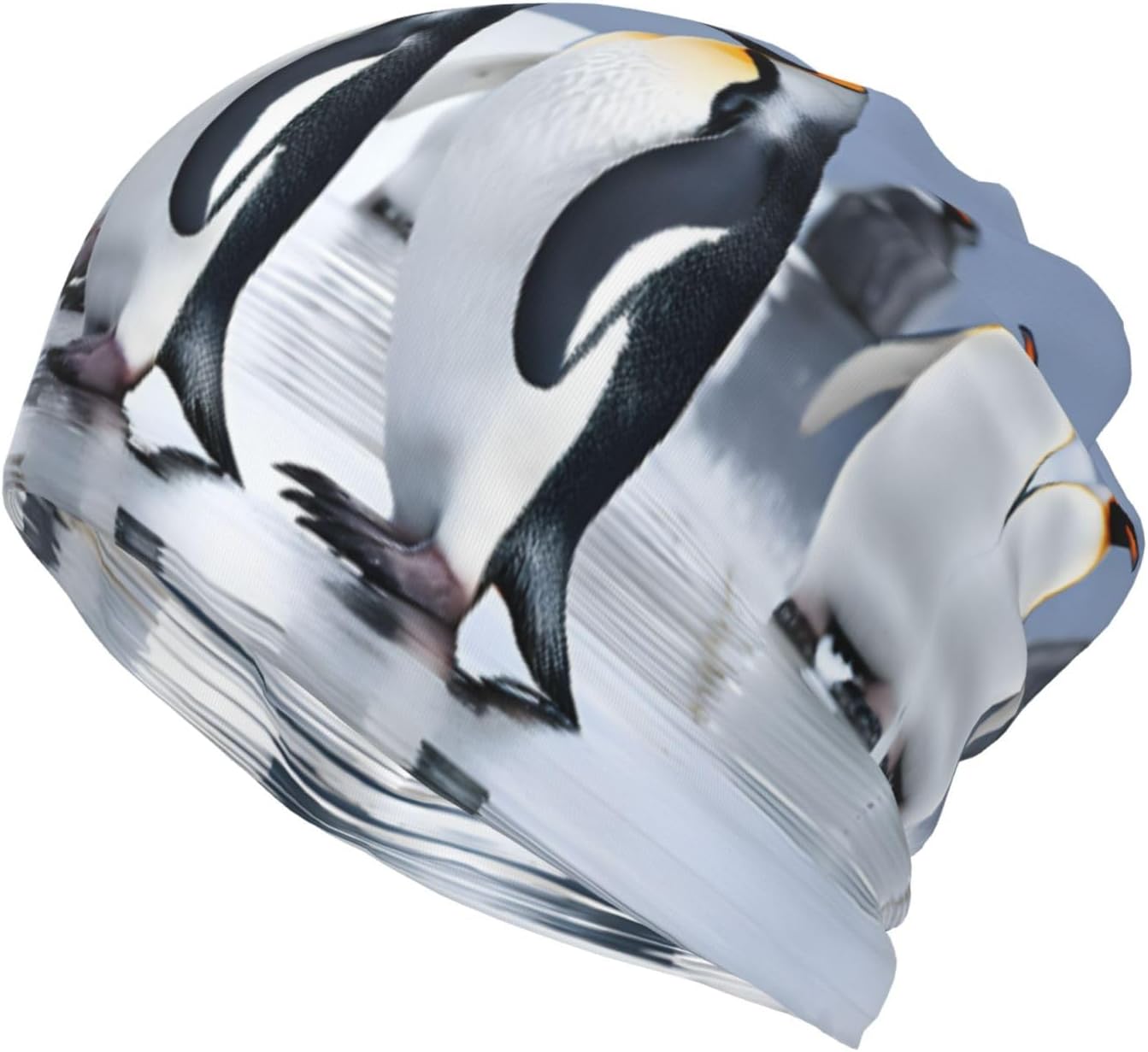 (Penguin) Multi-Functional Convertible Brimless Hat for Daily Outdoor Travel Use -