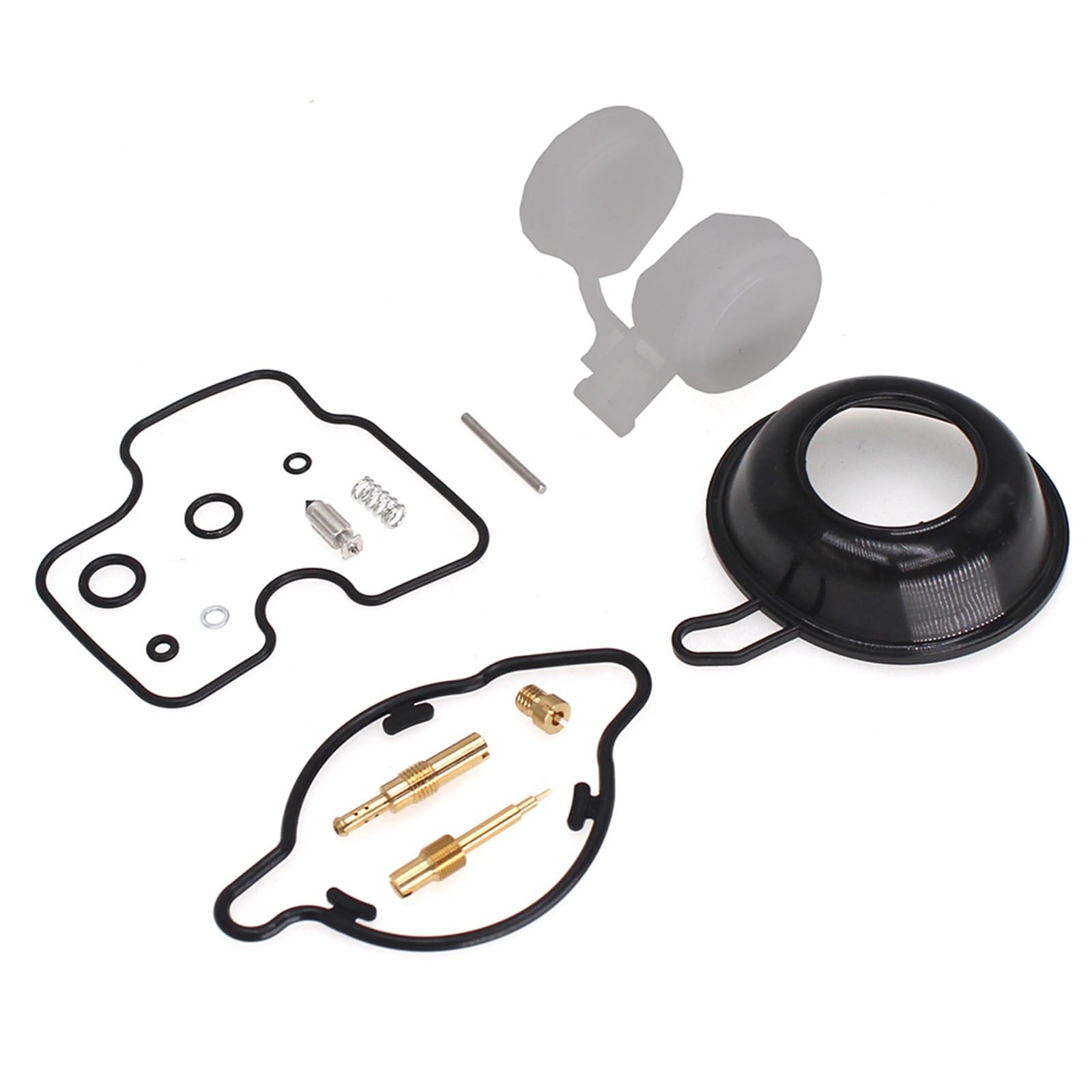 4 Juegos para CBR900RR SC33 BJ 1996 1997 1998 1999 Carburador Kit De Reparación Y Remodelación Diafragma Flotante