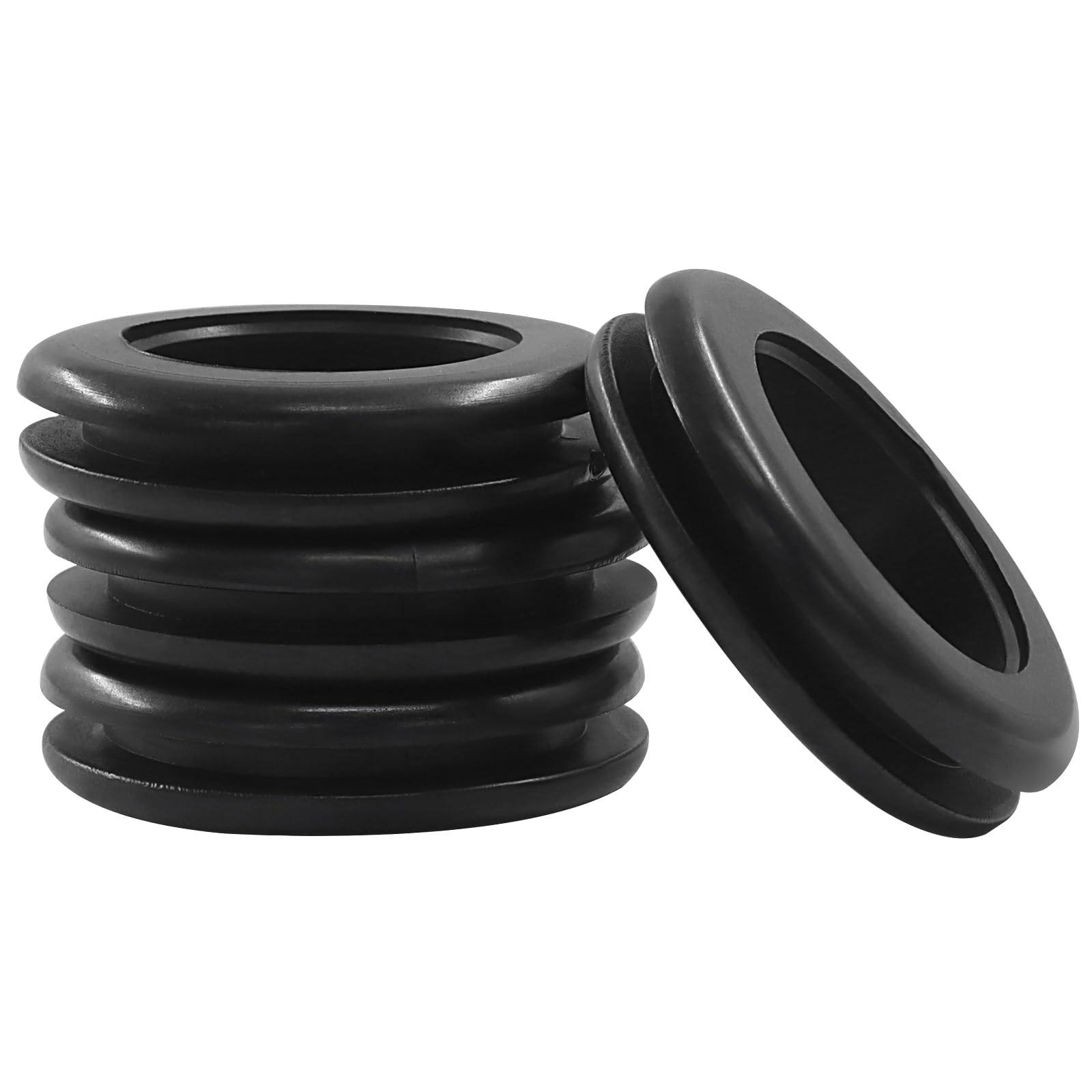 20Pcs 1Inch Rubber Grommets 3/4" ID, 25mm Rubber Hole Grommets for Wiring,Plugs, Cables, Automotive