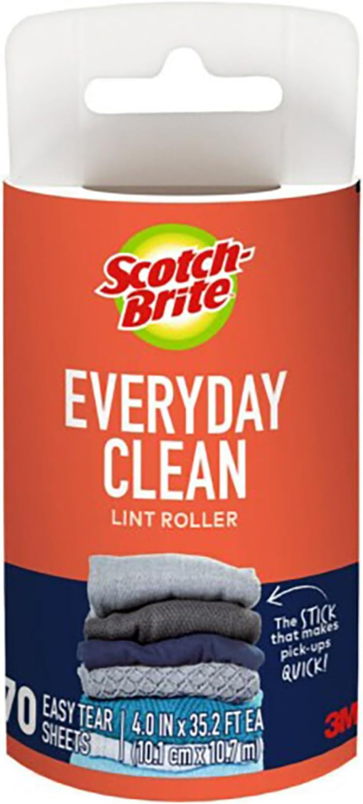 Lint Roller Refill Roll, 60 Sheets/roll