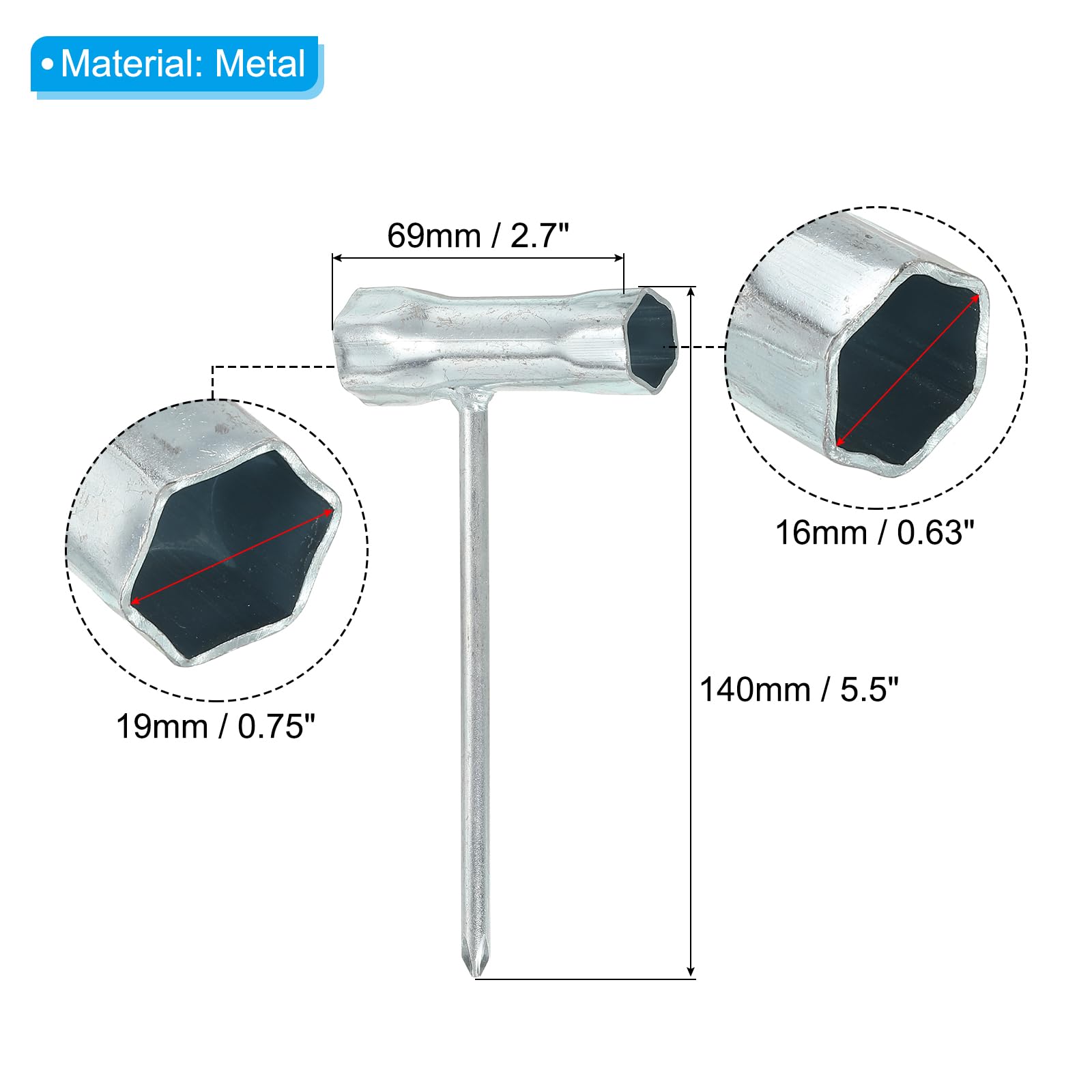 金属製 レンチ型 鉄道部品 約17cm 金属製 レンチ型 鉄道部品 約17cm 金属製 レンチ型 鉄道部品 約17cm