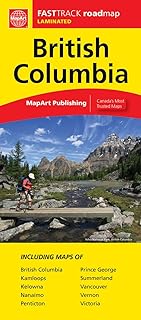 British Columbia, Fast Track Laminated Map