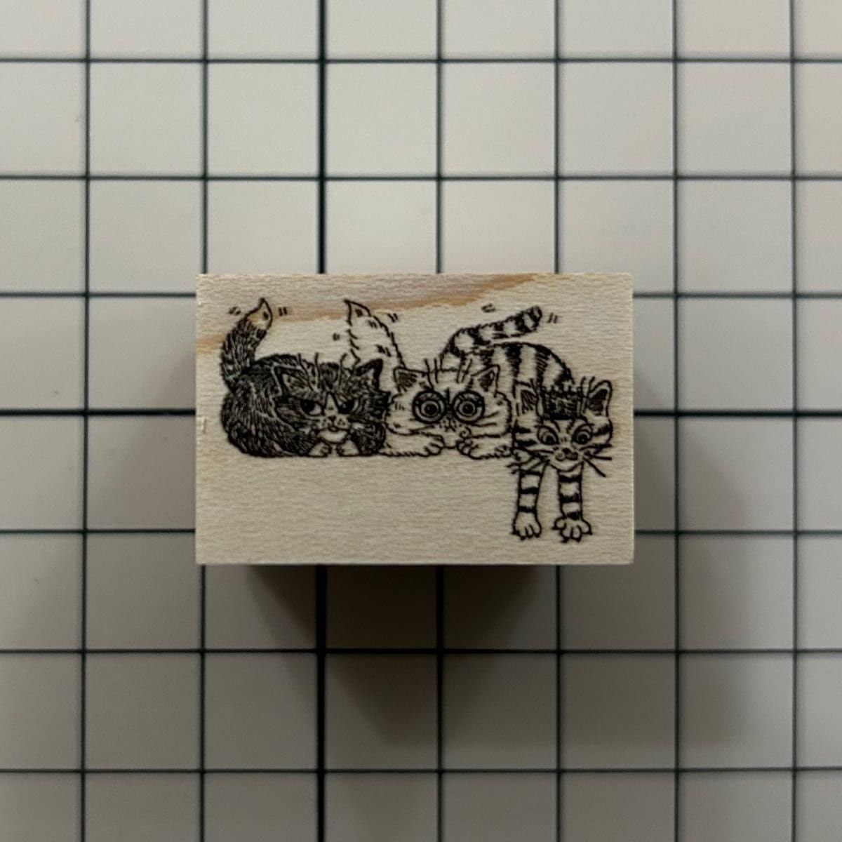 文具女子博限定ありさあかめがね スタンプ戯れる子猫たち 限定版