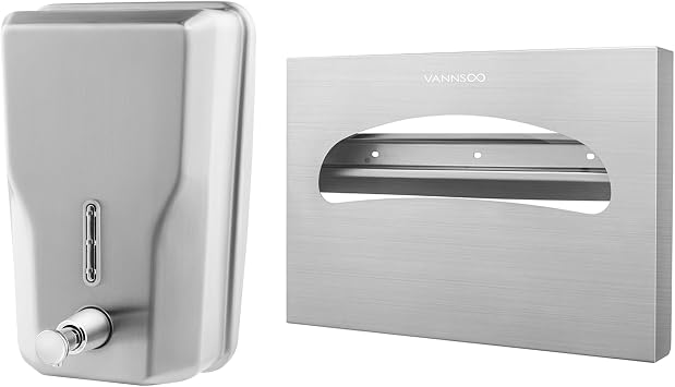 Commercial Soap Dispenser and Toilet Seat Cover Dispenser for Bathroom