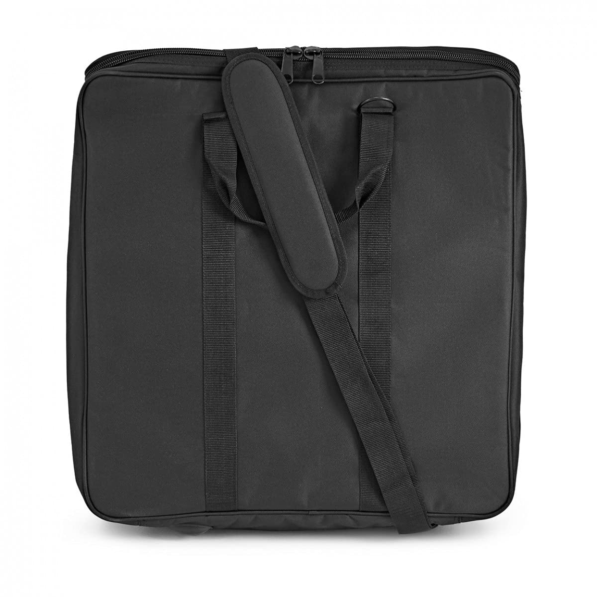 Borsa imbottita per mixer da studio con tracolla di Gear4music 49x50.5cm | Cinghie interne prevengono i movimenti, zip resistenti, struttura leggera in poliestere, tasca accessori inclusa