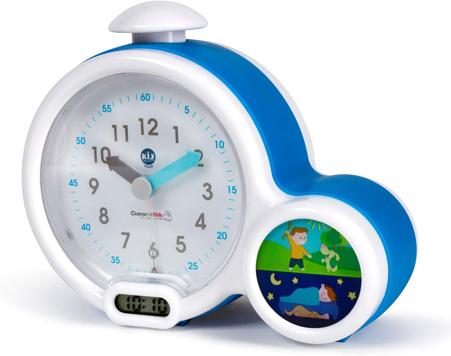Claessens' Kids Kid'Sleep My First Alarm Clock and Sleep Trainer, Blue
