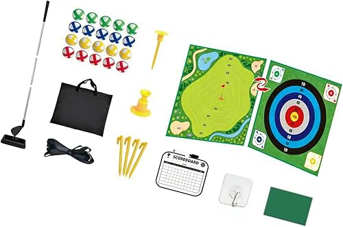 Miniatura 3 de Juego de croquet de golf para actividades familiares al aire libre para todas las edades, desarrollo de habilidades motoras, juego de croquet