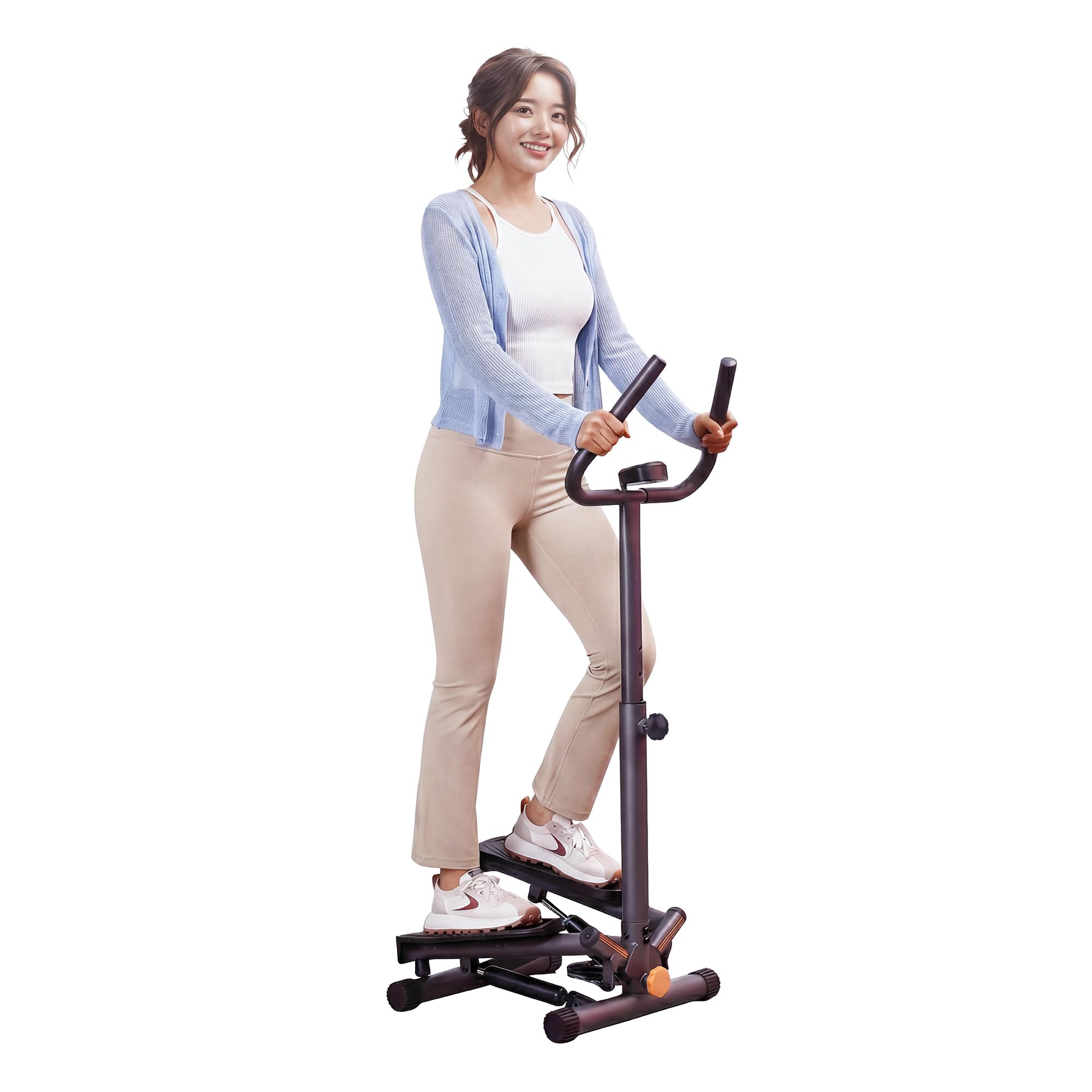 Amazon | I-uki Sport ステッパー ハンドル付き 健康ステッパー 足踏み