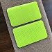 2 Pack 2x3.5 inch Extra Reflective Morale Fastener Patch with Hook Hi Vis Patch for Safety (Fluor Yellow)