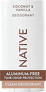 Native Deodorant Contains Naturally Derived Ingredients, 72 Hour Odor Control | Deodorant for Women and Men, Aluminum Free with Baking Soda, Coconut Oil and Shea Butter | Coconut & Vanilla