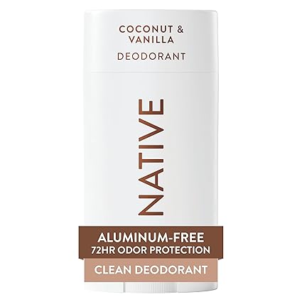 Native Deodorant Contains Naturally Derived Ingredients, 72 Hour Odor Control | Deodorant for Women and Men, Aluminum Free with Baking Soda, Coconut Oil and Shea Butter | Coconut & Vanilla