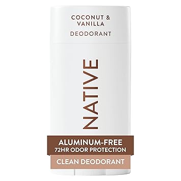 Native Deodorant Contains Naturally Derived Ingredients, 72 Hour Odor Control | Deodorant for Women and Men, Aluminum Free with Baking Soda, Coconut Oil and Shea Butter | Coconut & Vanilla