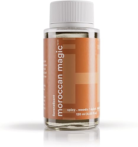 Miniatura 10 de Homedics SereneScent - Recambio de aceite para difusor sin agua, ciprés esmerilado (4.1 fl oz). Fragancia revitalizante para el hogar. Compatible