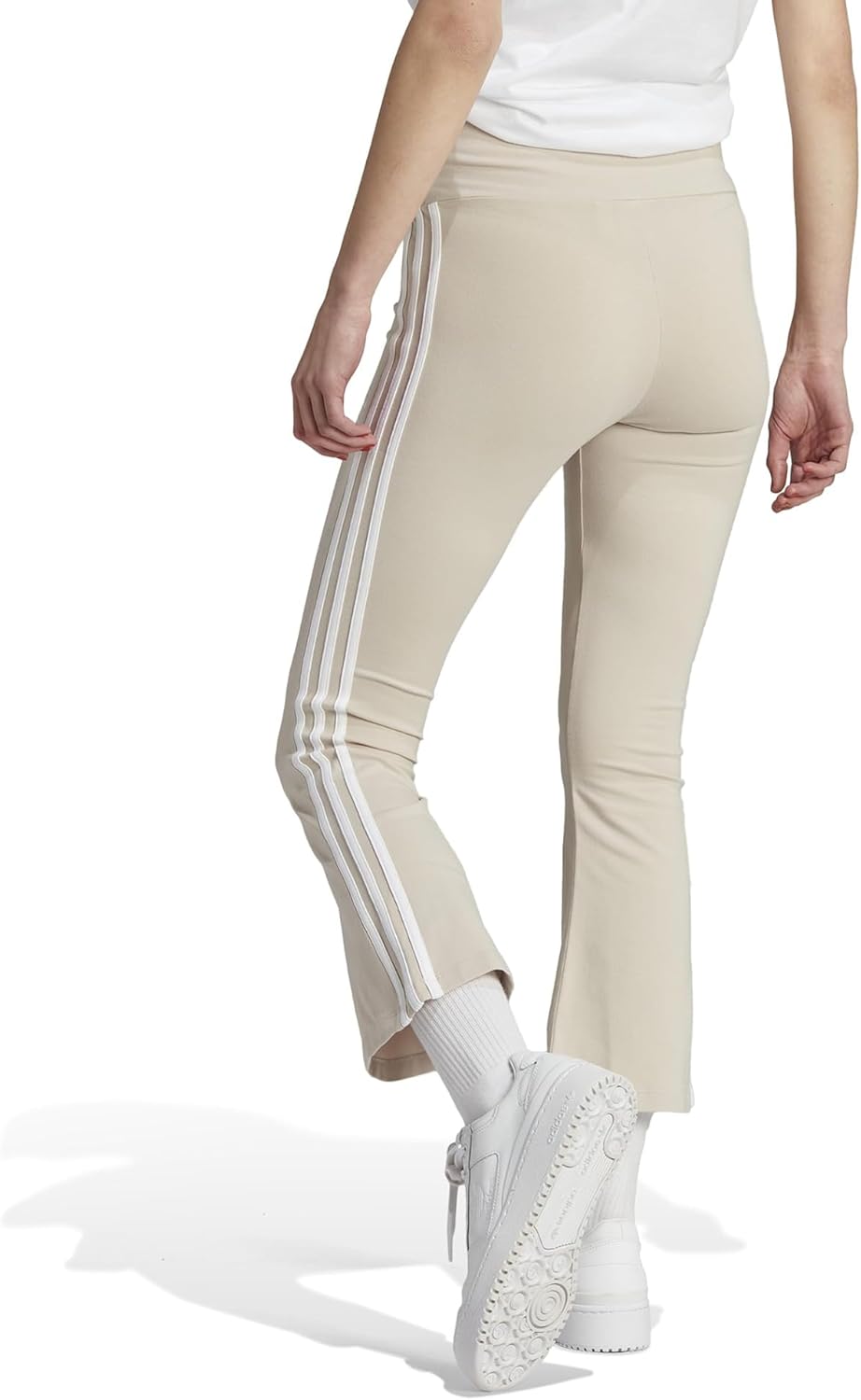 Adidas Originals Womens Adicolor Classics 3-Stripes 7/8 Flare Leggings - Image 2