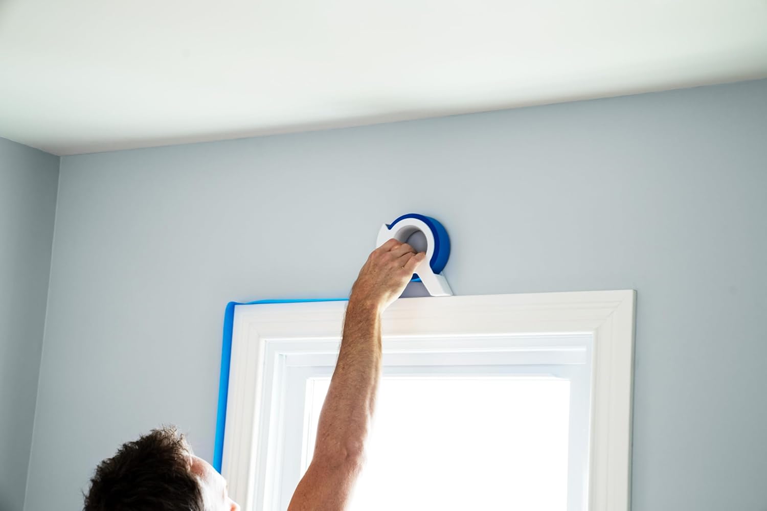 Scotch Blue Painters Tape Applicator, Applies Painter's Tape in One Continuous Strip, Paint Tape Applicator for Trim, Windows and Door Frames, 1.41 Inches x 20 Yards, 3 Pack