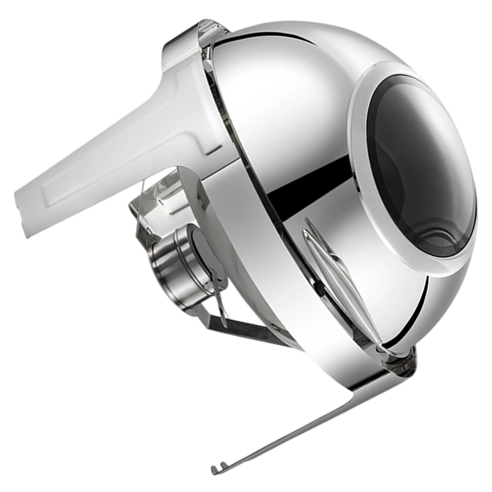 Plato redondo de acero inoxidable de 6 L, fácil de limpiar, con textura metálica, adecuado para servicios de catering, uso doméstico, plato redondo