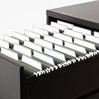 Vista 3 de Smead Carpeta colgante con ProTab borrable, pestañas borrables de corte 1/3, posición ajustable, tamaño carta, verde, 20 por caja, borrador incluido