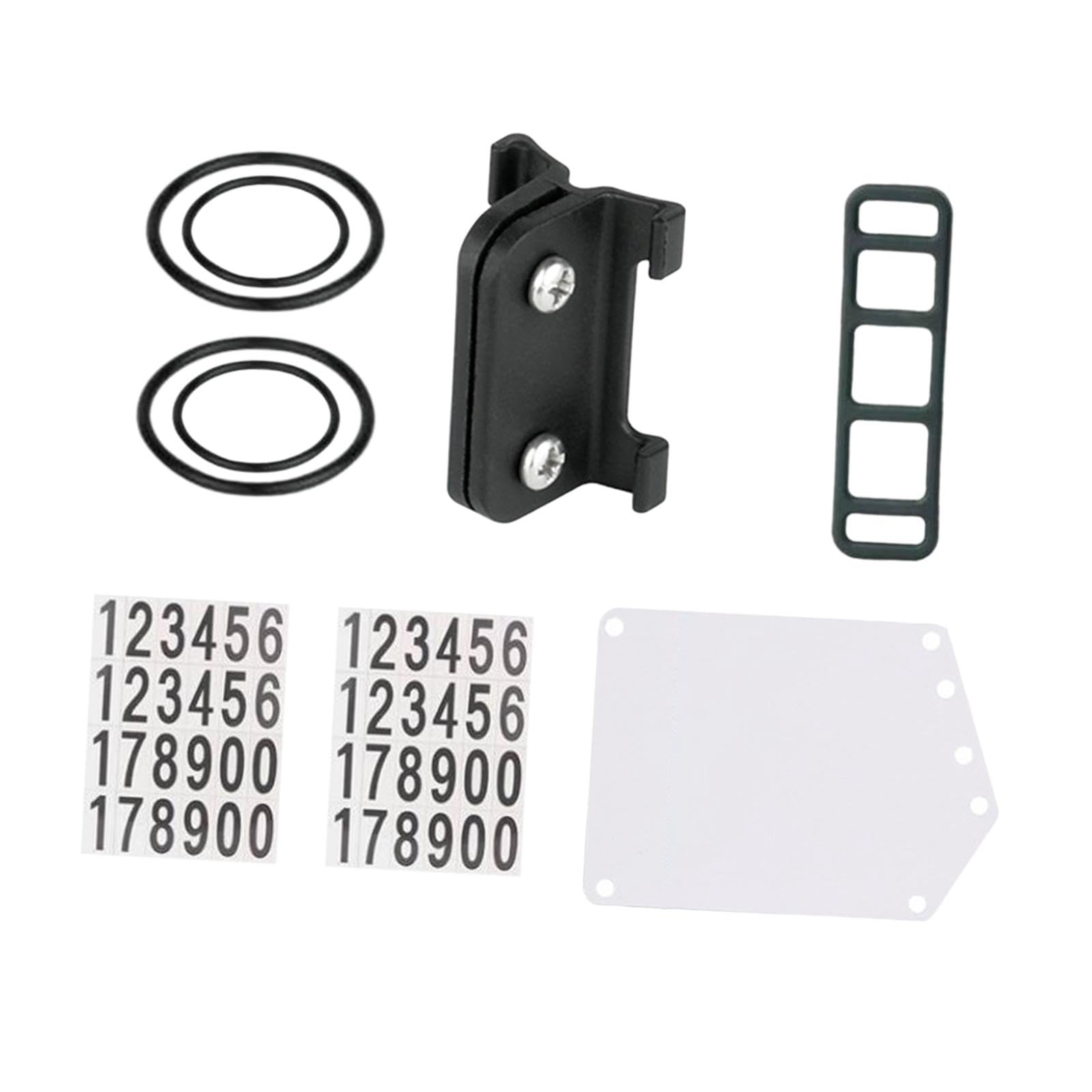 MYADDICTION Cycling Number Plate Holder Clip Parts Mountain Bike Number Plate Holder Men-picture-13