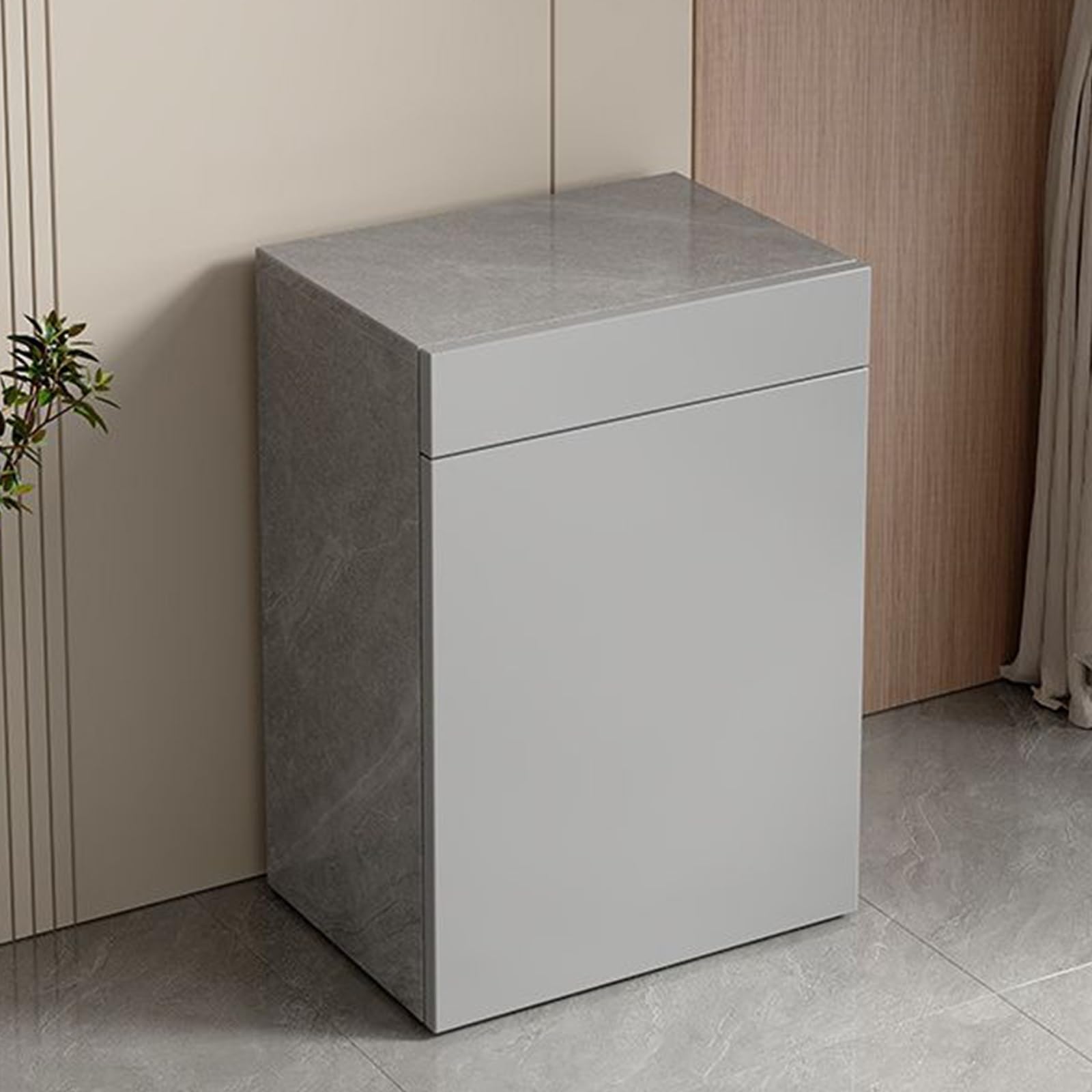 Mueble para acuario pequeño con puertas que soluciona el espacio y resiste al agua