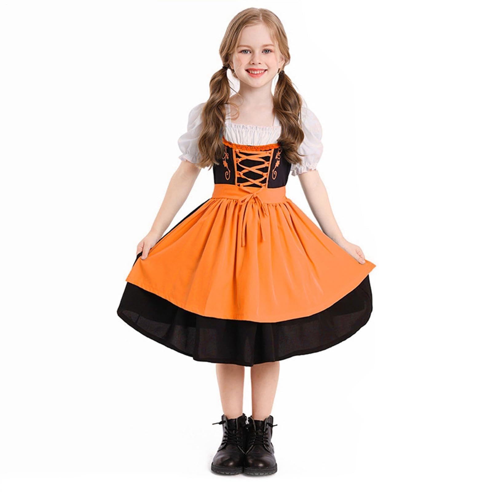 Sukienka Oktoberfest Vintage Cosplay Sukienki Stroje | Strój Festiwalu Piwa Do Codziennego Noszenia, Cosplayu, Pracy, Imprez, Podróży, Występów