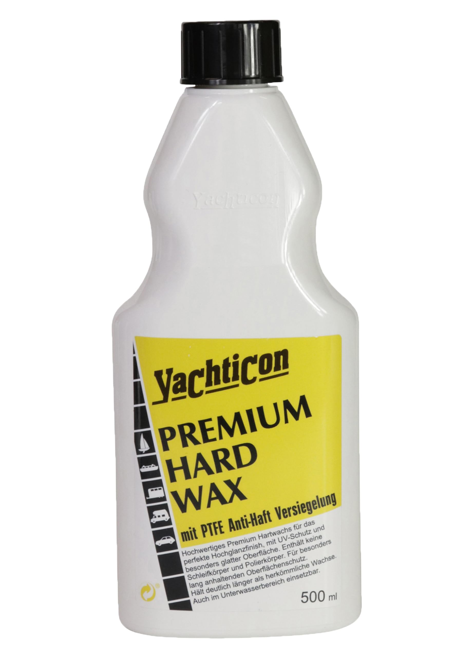 Yachticon Boots Politur Set abrasivi e pasta lucidante Rubbing Premium Politur con Teflon Premium Duro Wax con Teflon