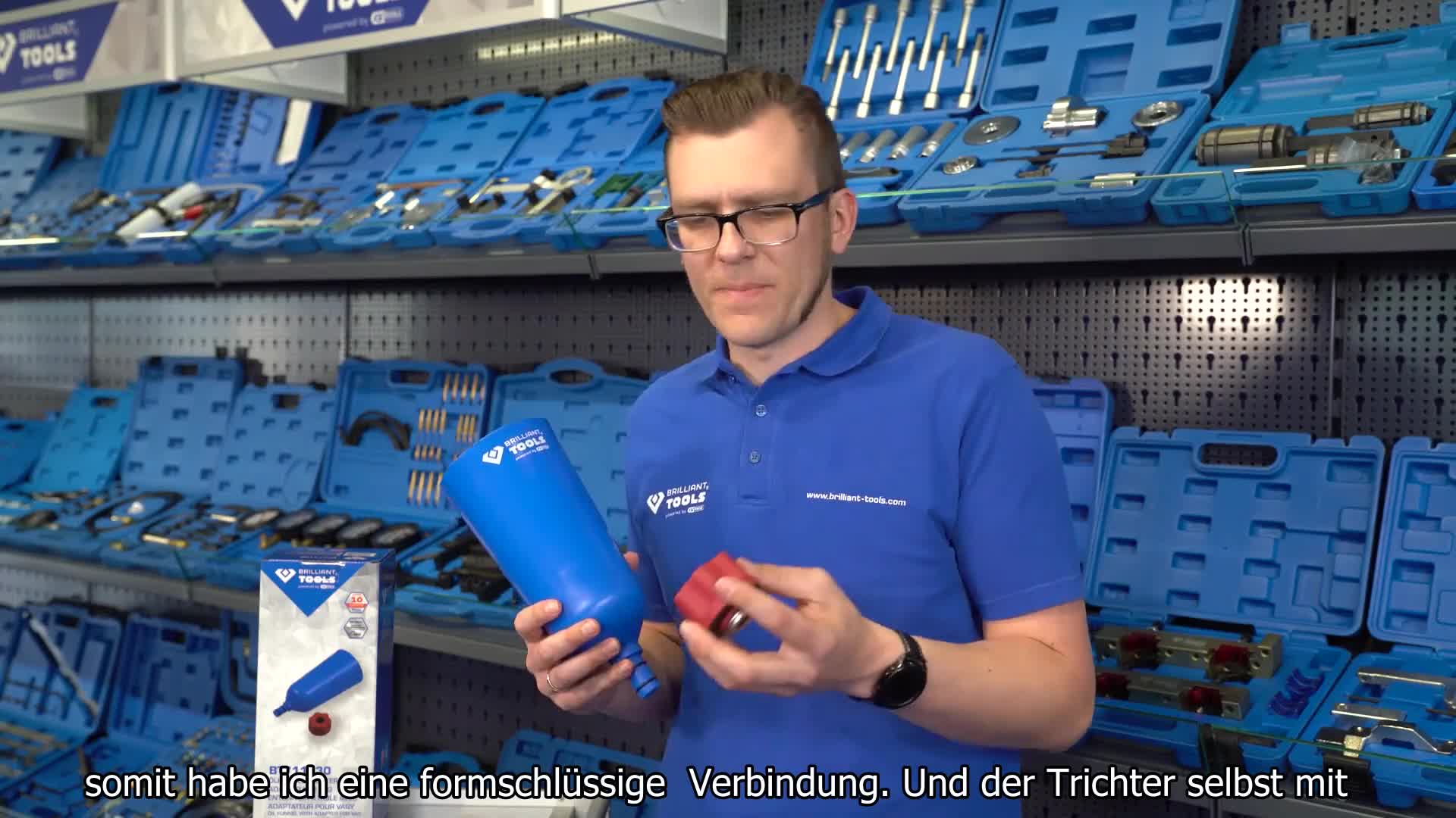 BRILLIANT TOOLS BT671900 Vorderachs-Querlenkerbuchsen-Werkzeug für VAG [Powered by KS TOOLS], 5