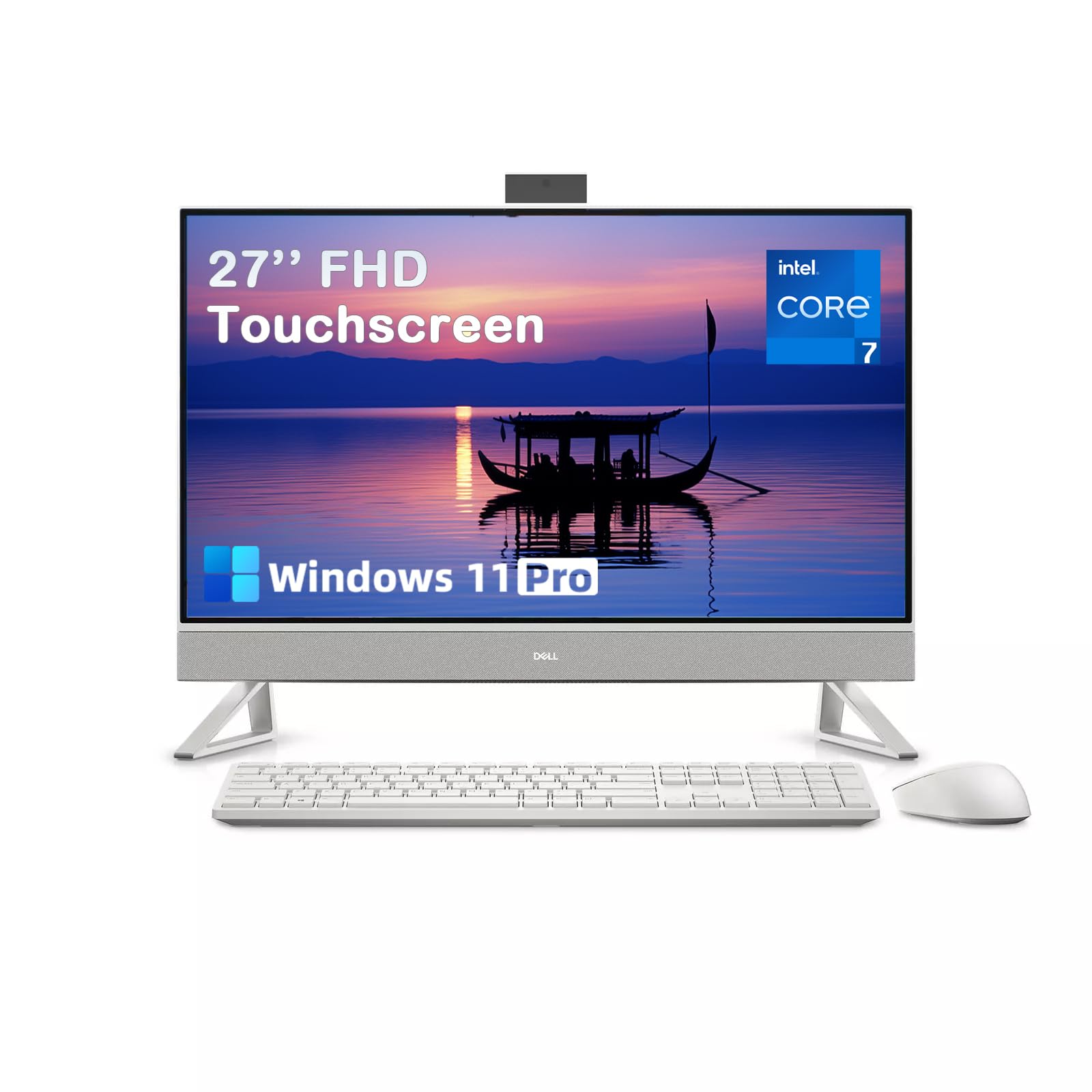 Amazon.com: Dell 27 All-in-One Desktop Computer, Core 7 150U(Up to