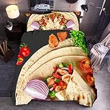 ★ Contenido del paquete: 1 pieza funda nórdica 220x240cm y 2 piezas funda de almohada 50x70cm (sin edredón ni ningún inserto)