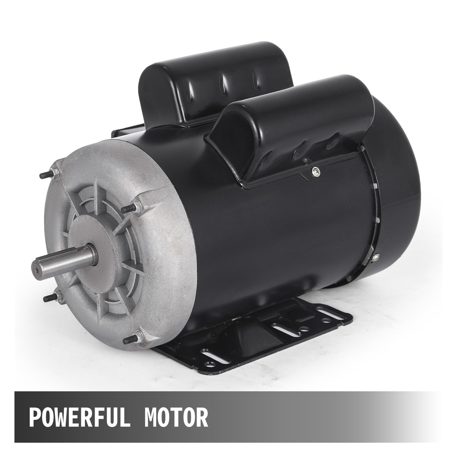 Motor eléctrico de 1,5, monofásico, 2 polos, 115/230V, velocidad nominal, 3450RPM, 56 marcos rotación, CW-CCW for compresores aire, bombas Para uso doméstico