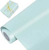 Vista 10 de BEISHIDA Papel de regalo rojo de color sólido con brillo perlado mate, papel de regalo para bodas, cumpleaños, graduación, papel de regalo