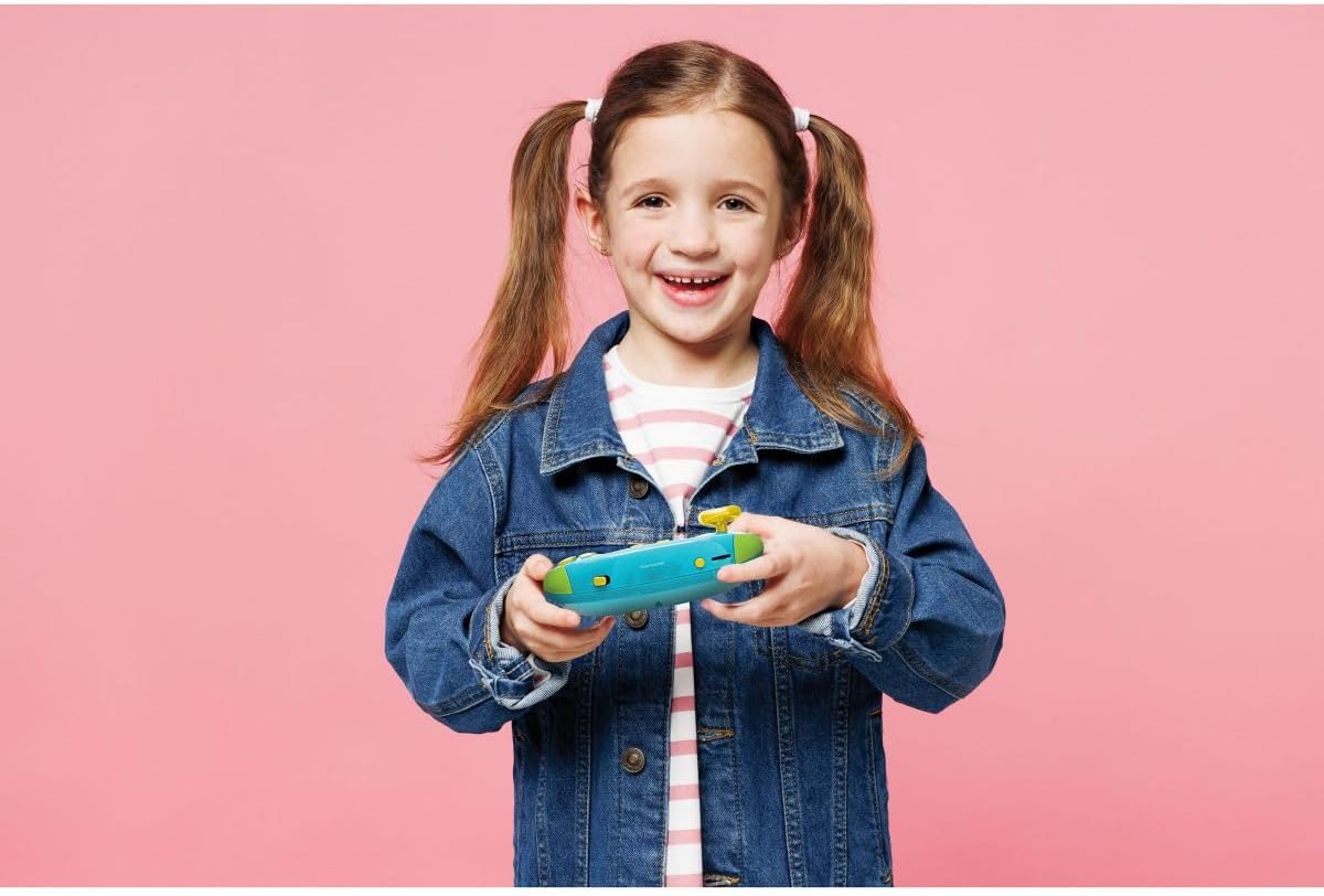 LEXiBOOK, Disney Toy Story, Power Console® Educational Handheld, Bilingual Talking Console, 100 Activities in English and Spanish, 2.8" Colour LCD Screen, Learning Games, Blue, JCG100TSi2