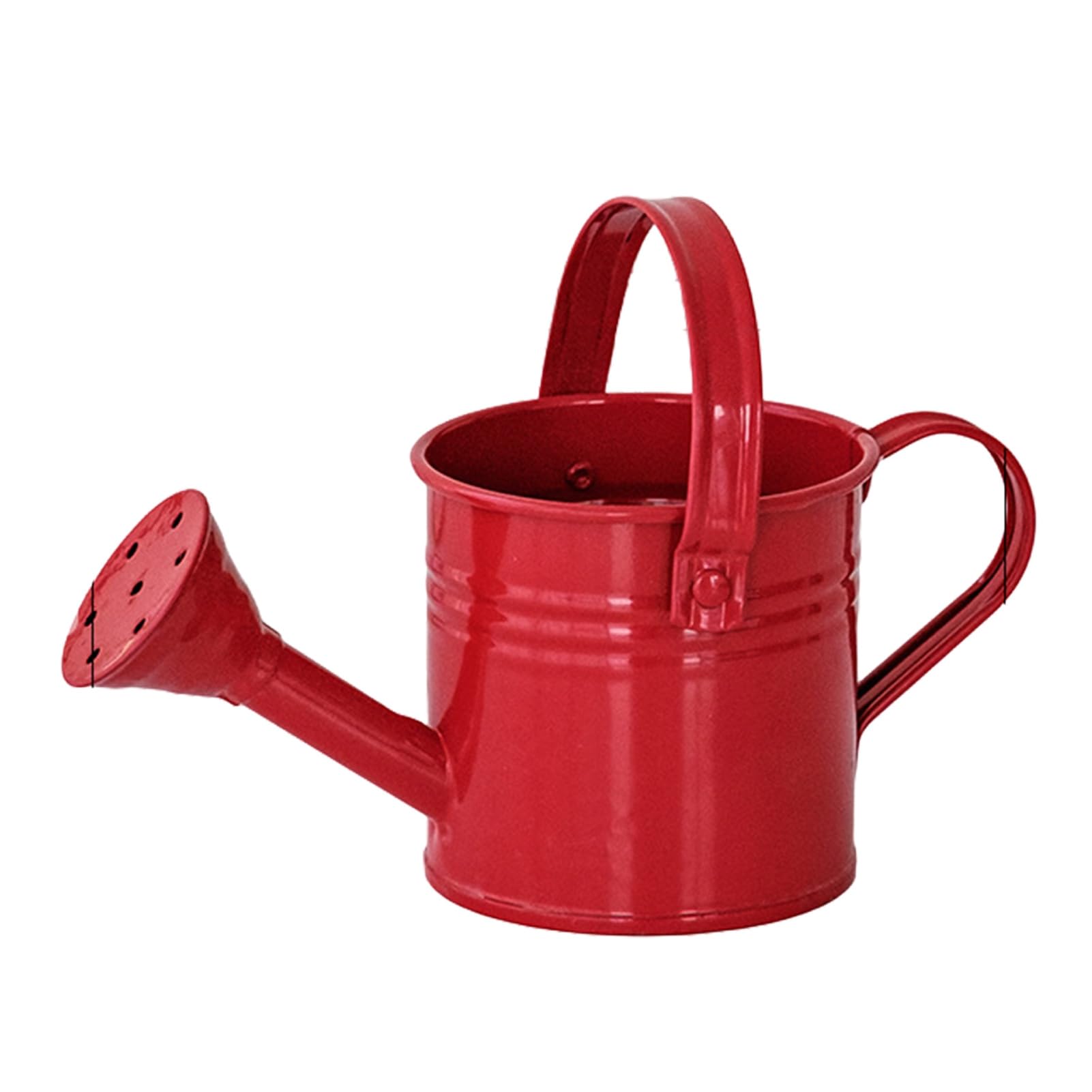 Glifora Storage Bucket with Handle - Thickened Anti-Rust Iron Container, Flower Pot Desktop Organiser for Makeup Brush and Pen