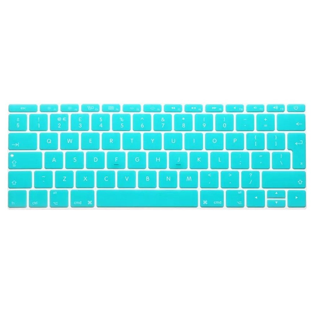 Se7enline Compatible with Macbook Keyboard Cover Skin for Mac Neo & Air 13/15 & Pro 14/16 inch (M5 M4 M3 M2 M1 A18 Pro) 2026/2025/2024/2023/2022/2021 Silicone Waterproof Dustproof EU Layout,Black — view 21
