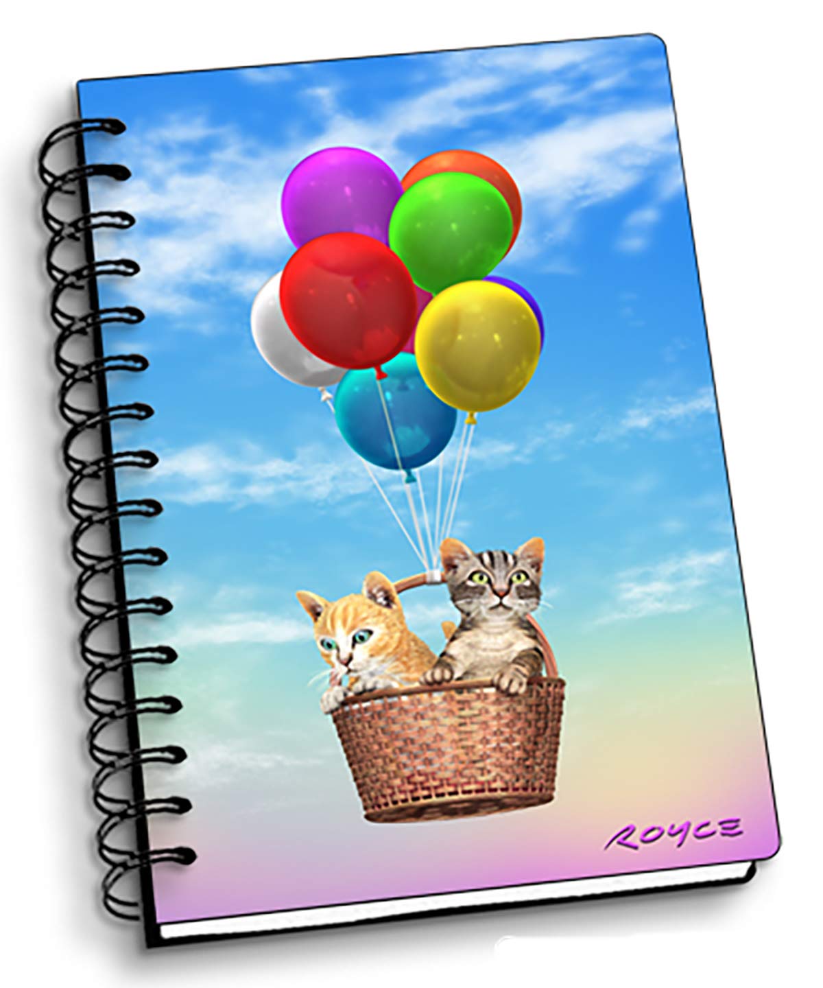 3D Kitty Up Notebook - by Artgame