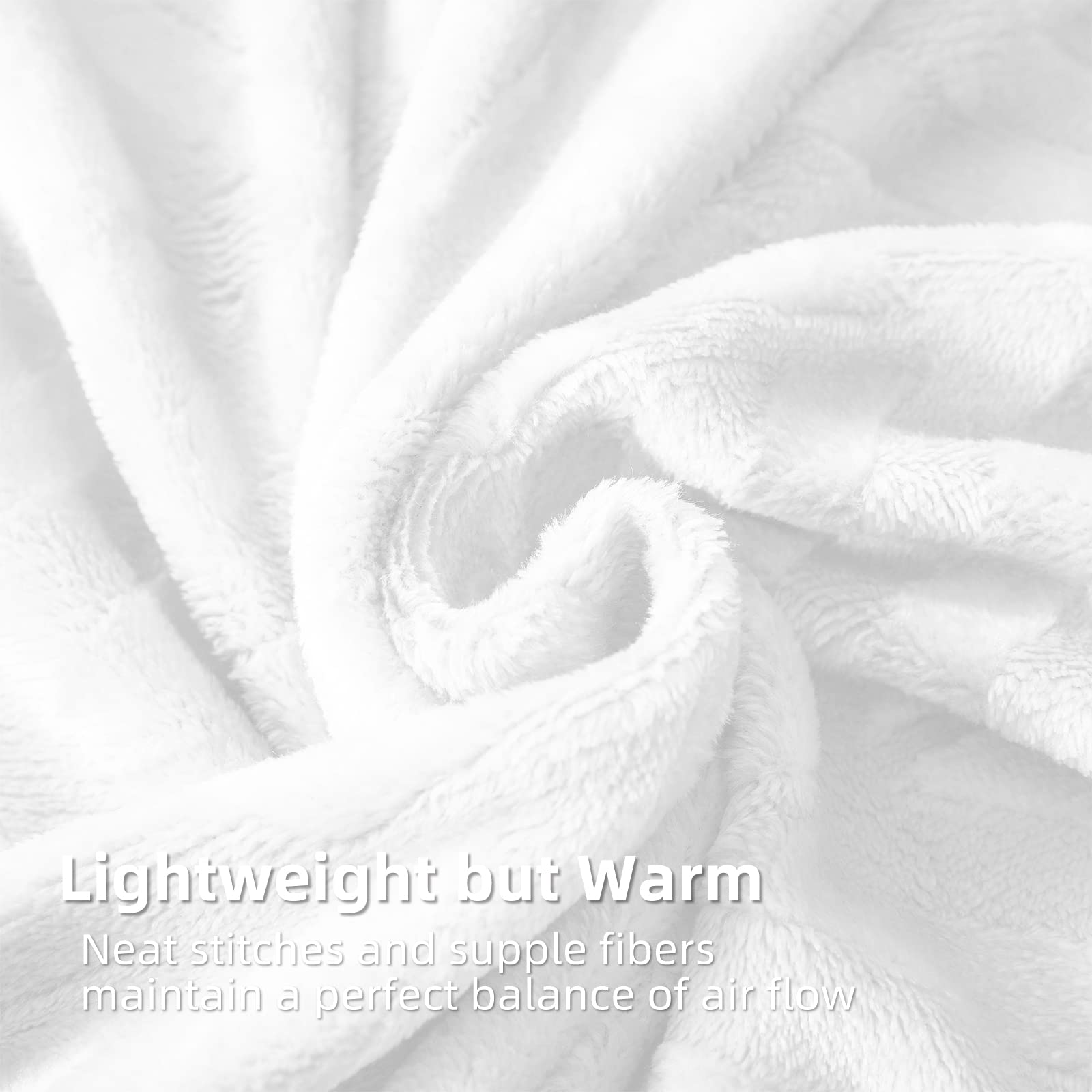 Whale Flotilla Flannel Fleece Double Size Blanket for Bed 150x200 CM Soft Fluffy Velvet Bed Blanket with Decorative Chevron Pattern for All Season Warm and Lightweight - Image 4