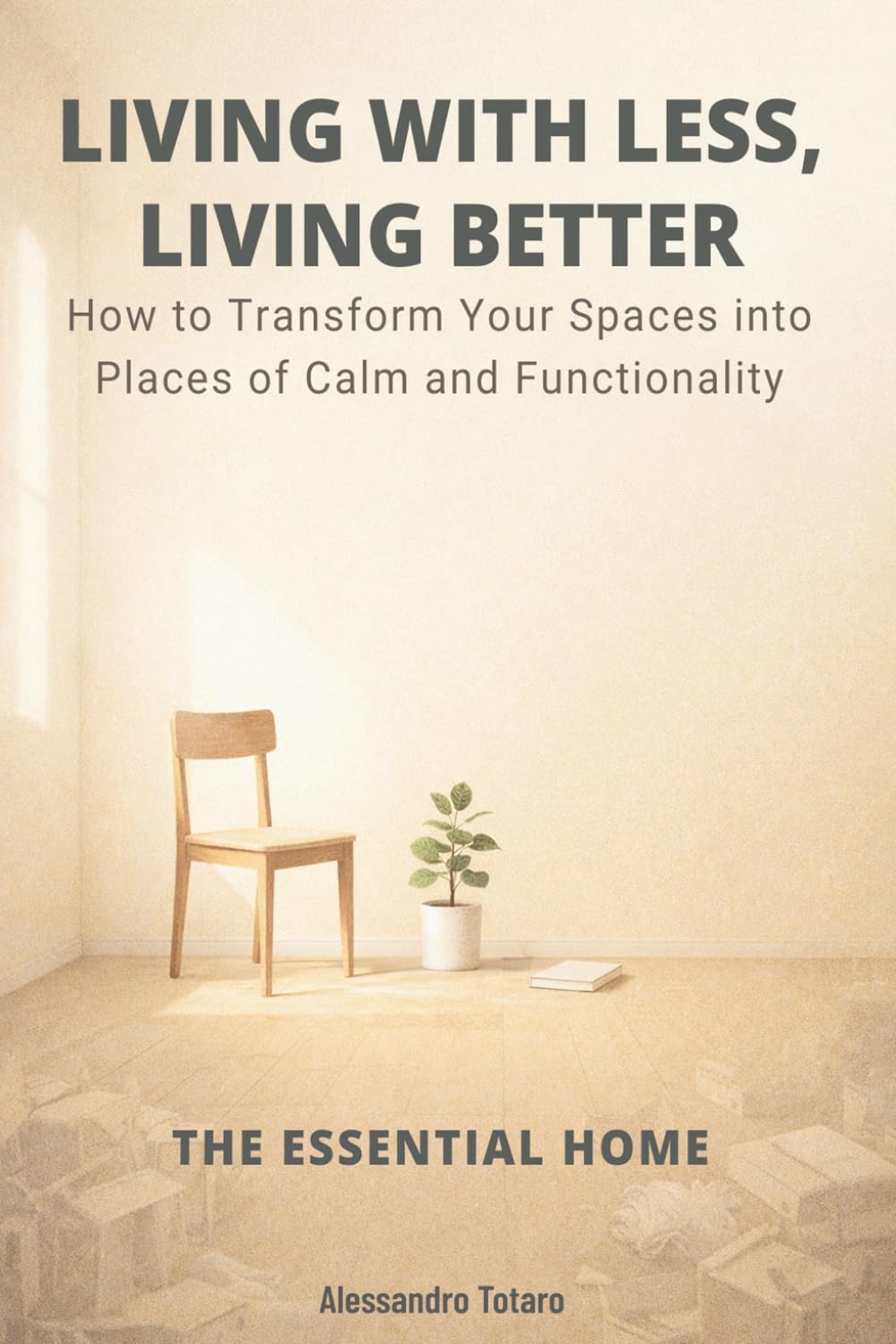 LIVING WITH LESS, LIVING BETTER - The Essential Home: How to Transform Your Spaces into Places of Calm and Functionality (The Financial Minimalism and Simple Living)