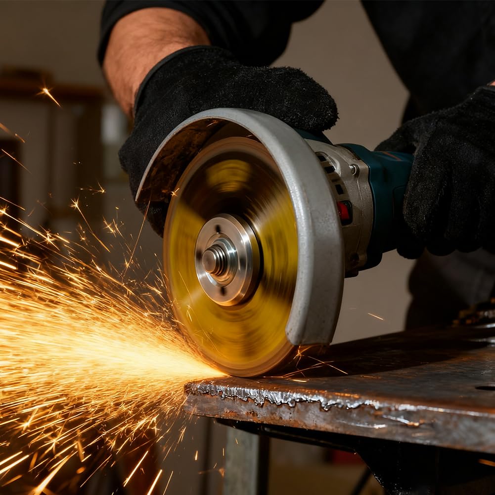 URAQT Dischi da Taglio 115mm Ferro Metallo Acciaio INOX per Smerigliatrice Angolare,25PCS dischi per smerigliatrice angolare per metallo,115*1.2mm Disco da Taglio in Metallos per metallos,pietra,legno