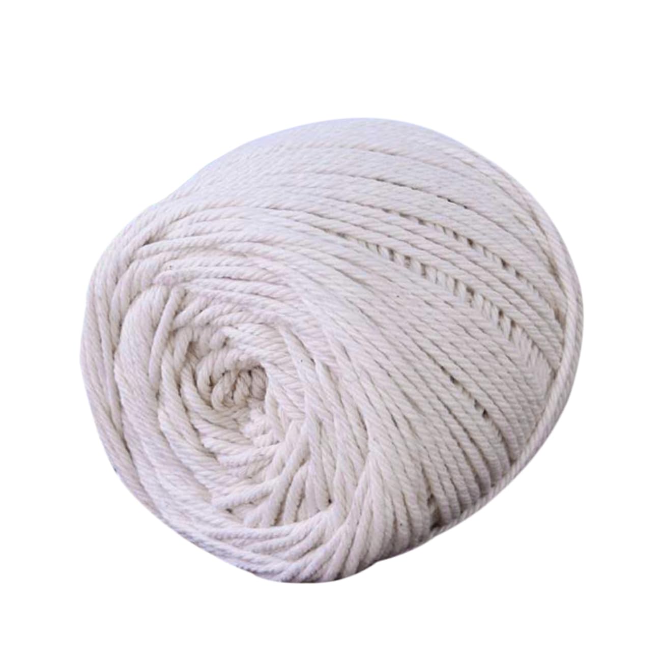 Cuerda de yute y algodón beige de alta durabilidad para colgadores de plantas