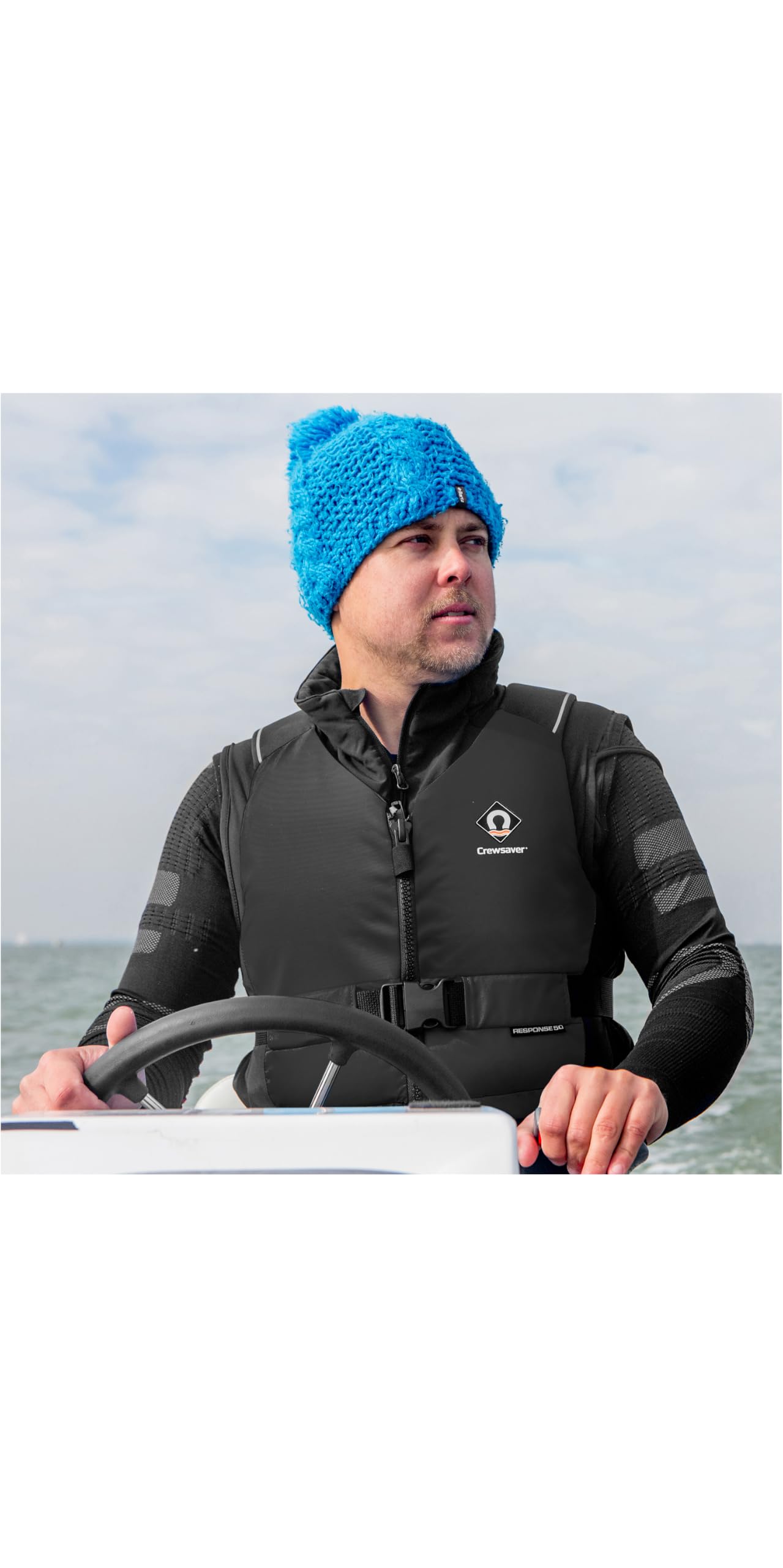 Crewsaver Navegación navegación - Respuesta 50N Kayak Bote Auxiliar de flotabilidad PFD para Deportes acuáticos Negro - Unisex - Ligero