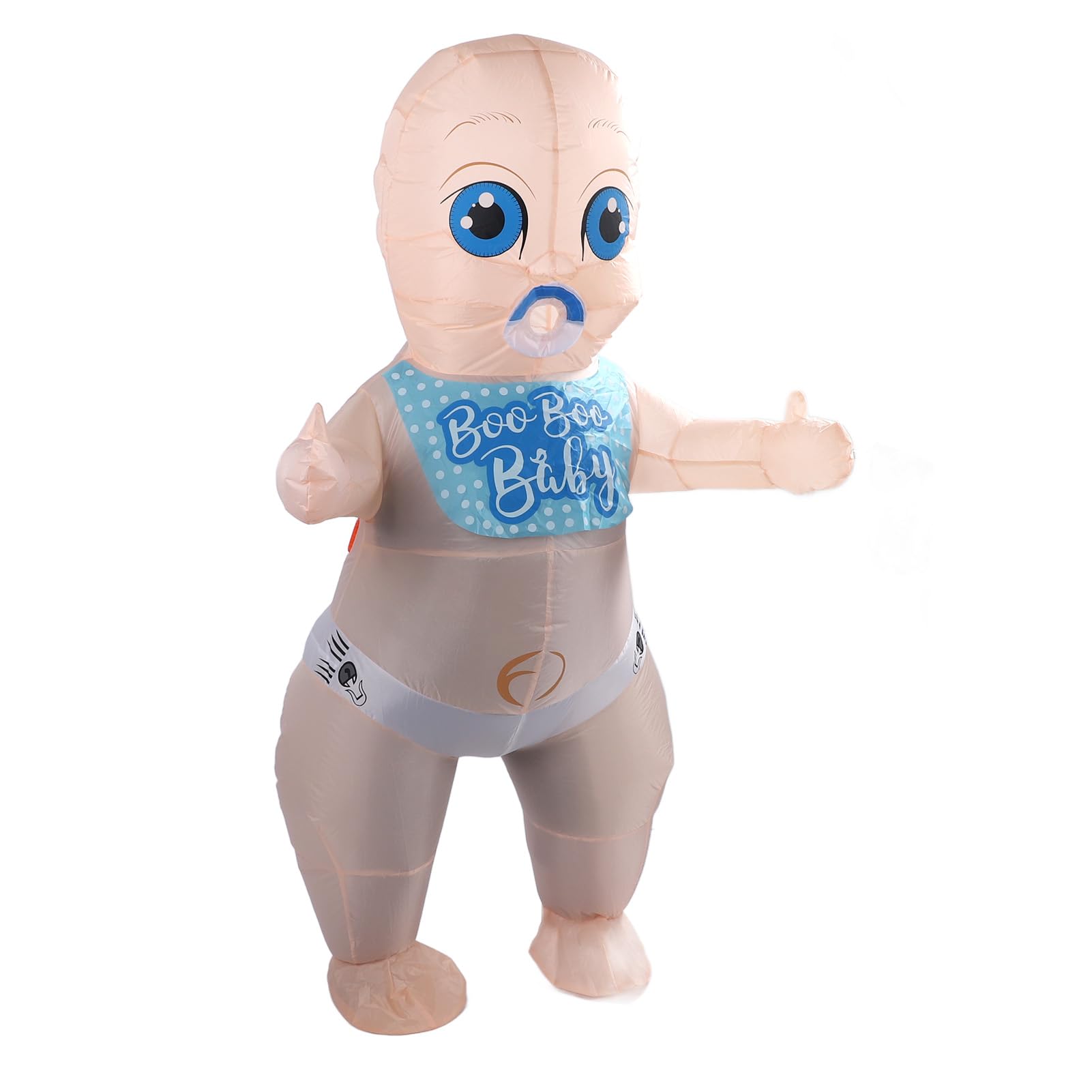 Topyond Disfraz Inflable para Bebé, Divertido, Ligero, Impermeable, Disfraz Inflable para Adultos, para Baby Showers, Fiestas y Cosplay Navideño, Innovador y Fácil de Usar