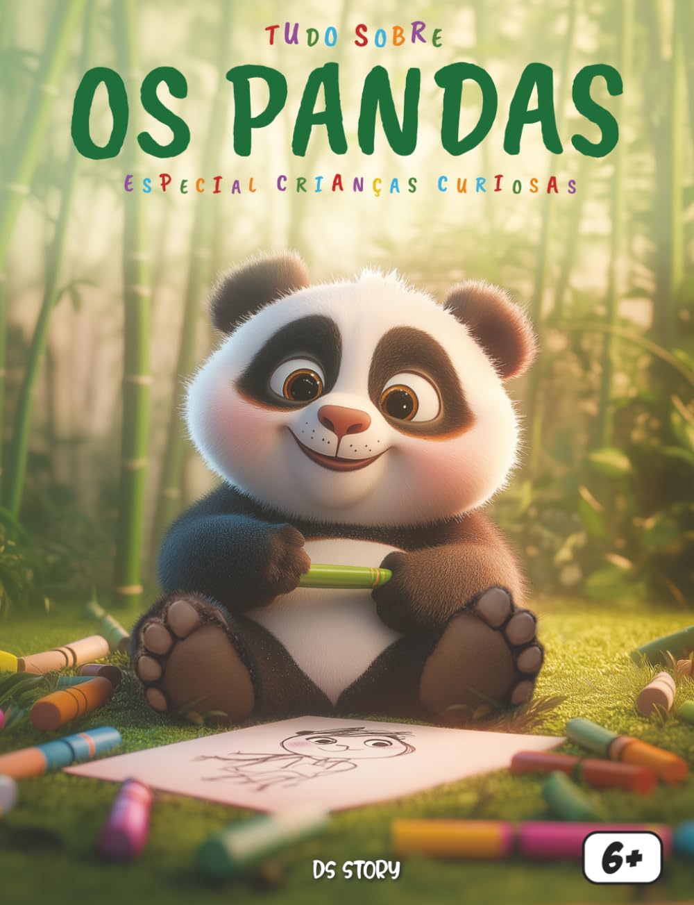 Tudo sobre os Pandas: Subtítulo: Um livro educativo e divertido sobre pandas, alimentação, bebês pandas, conservação da natureza, curiosidades e atividades para crianças