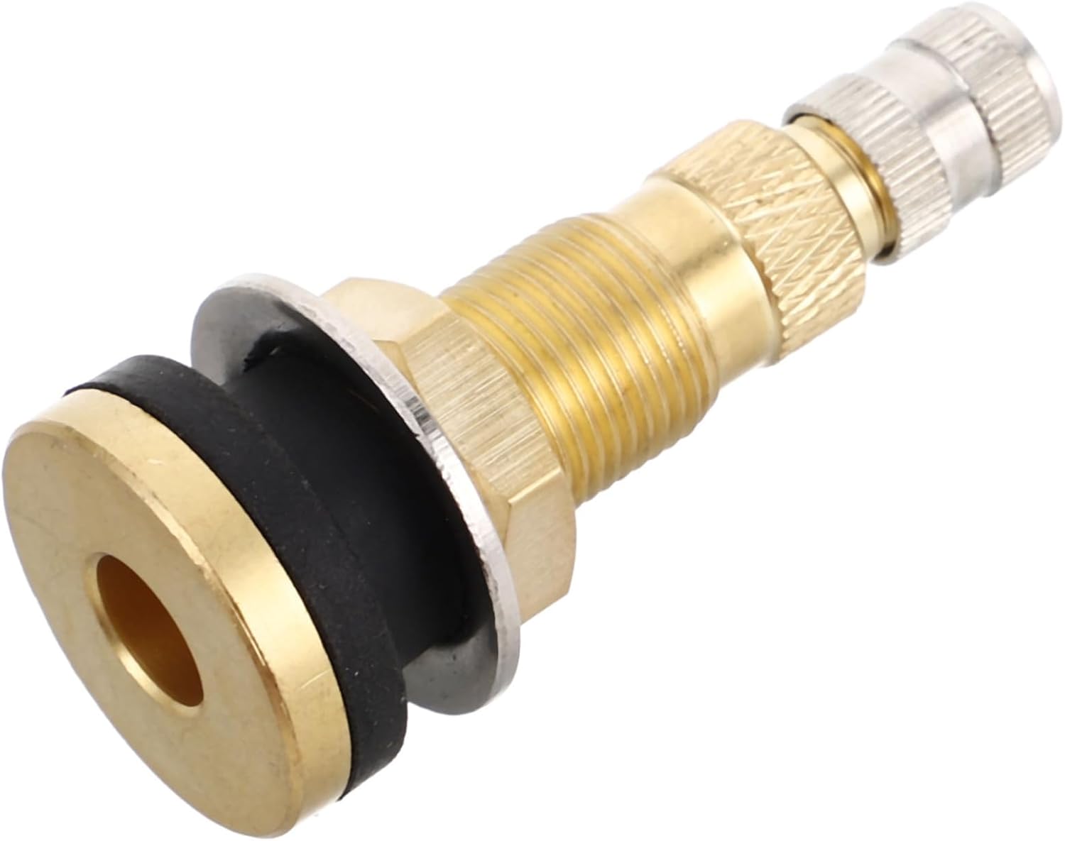 Tubeless Copper Valve Stem for Agricultural Machinery Vacuum Tire Valve Stems for Tractors Easy Inflate Design for Efficient Tire Maintenance Compatible with Engineering