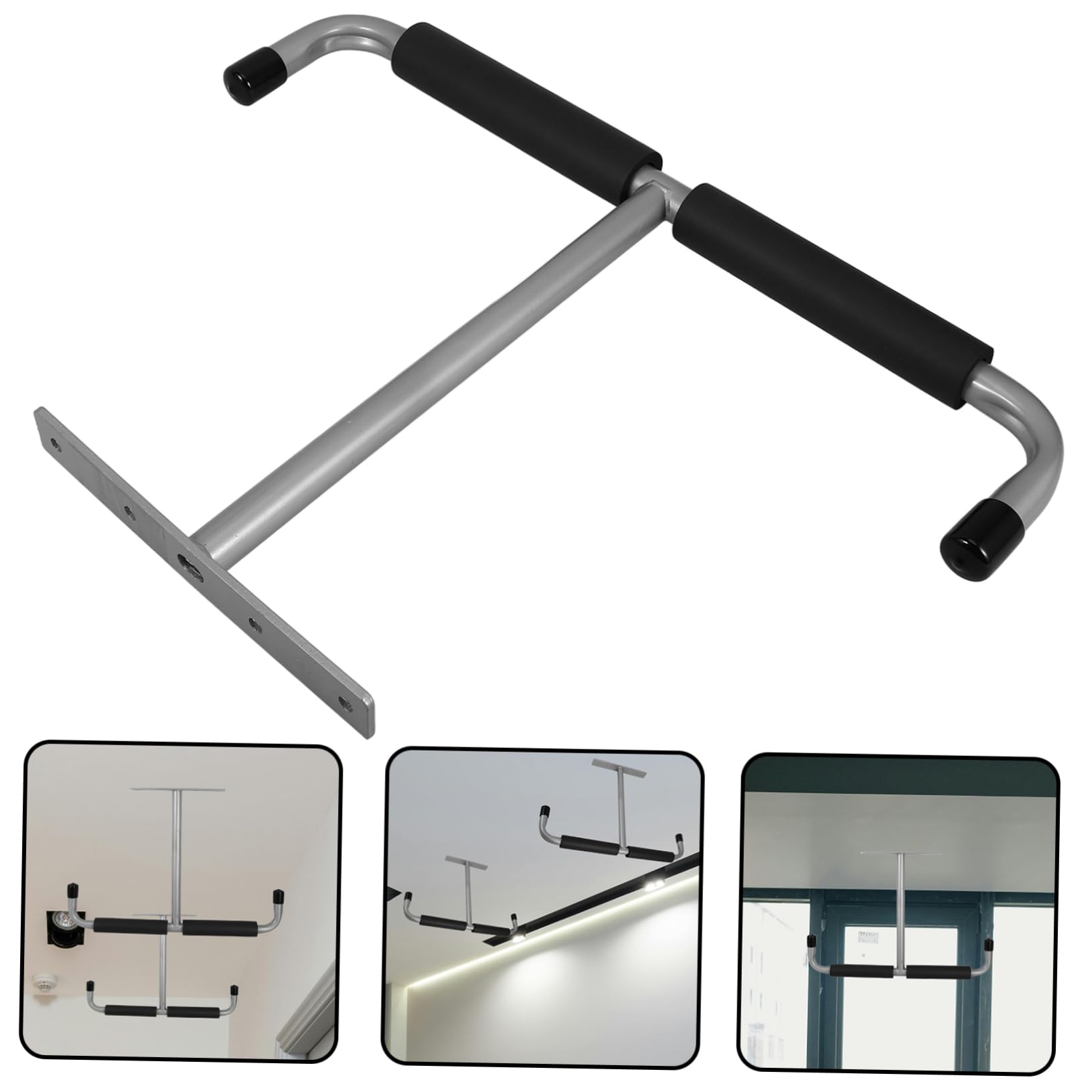 SOESFOUFU Ceiling Mounted Rack for Fishing Rod Bike Stand Garage Organizer Wall Mount Bracket Space-saving Practical