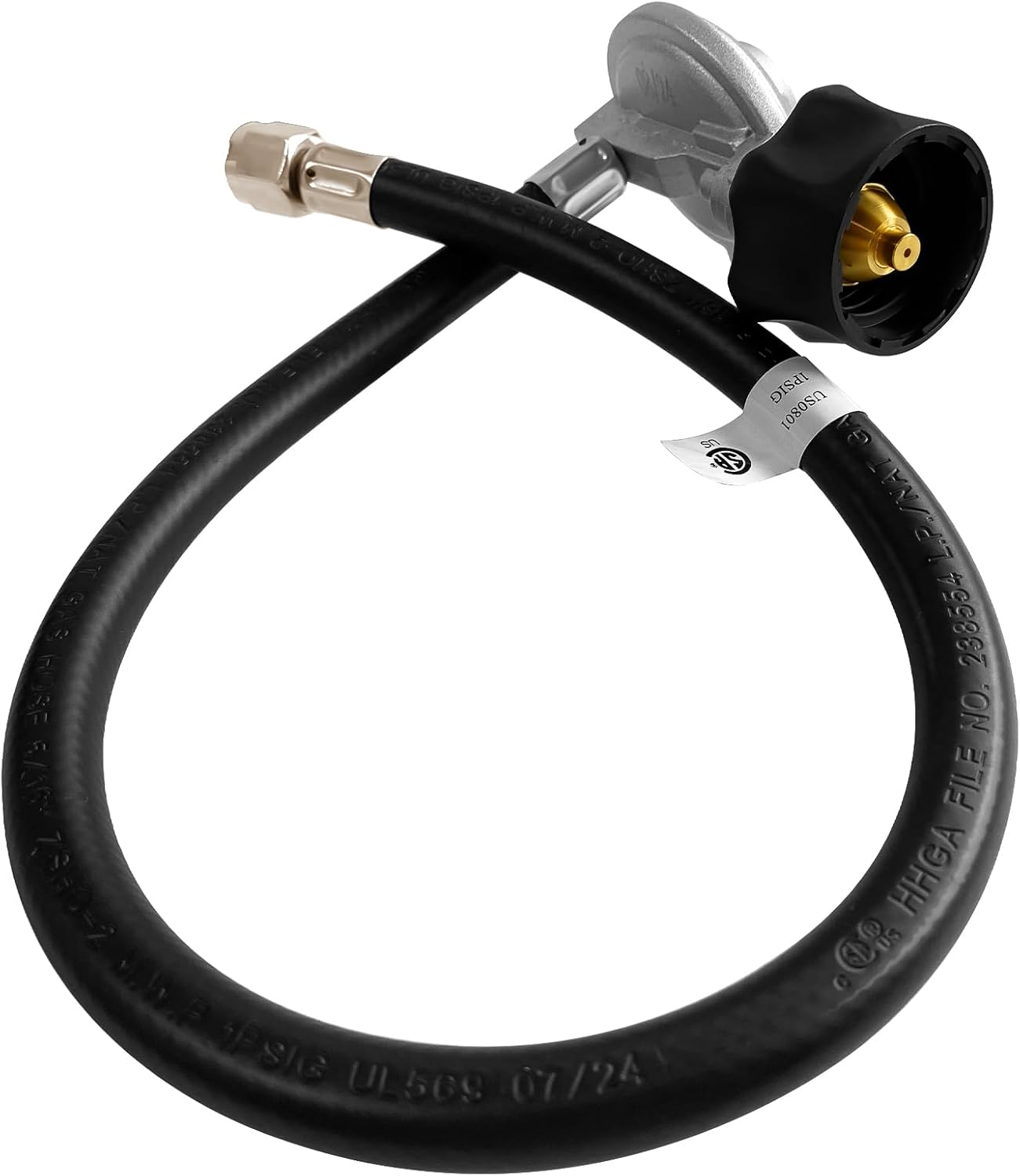 Sekvira Hose & Regulator Kit for Weber Spirit II E-310 E-320 Genesis II Grills - Safe Regulator Replacement