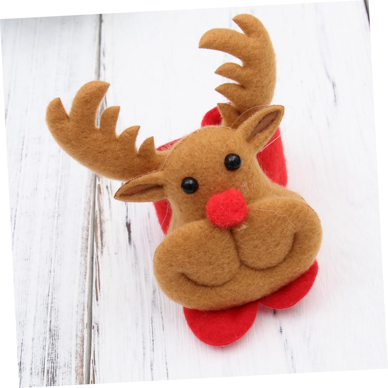 Ciieeo Lot De 3 Chapeaux De Noël Lumineux À La Mode Bonnet De Père Noël Bandeau Créatif En Bois De Cerf Pour Fête Scolaire Événements Familiaux 6 Pièces X 3