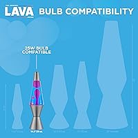 Vista 3 de Foco de recambio para lámparas de lava, 2 unidades, 5025-6, 25watts, 120 volts