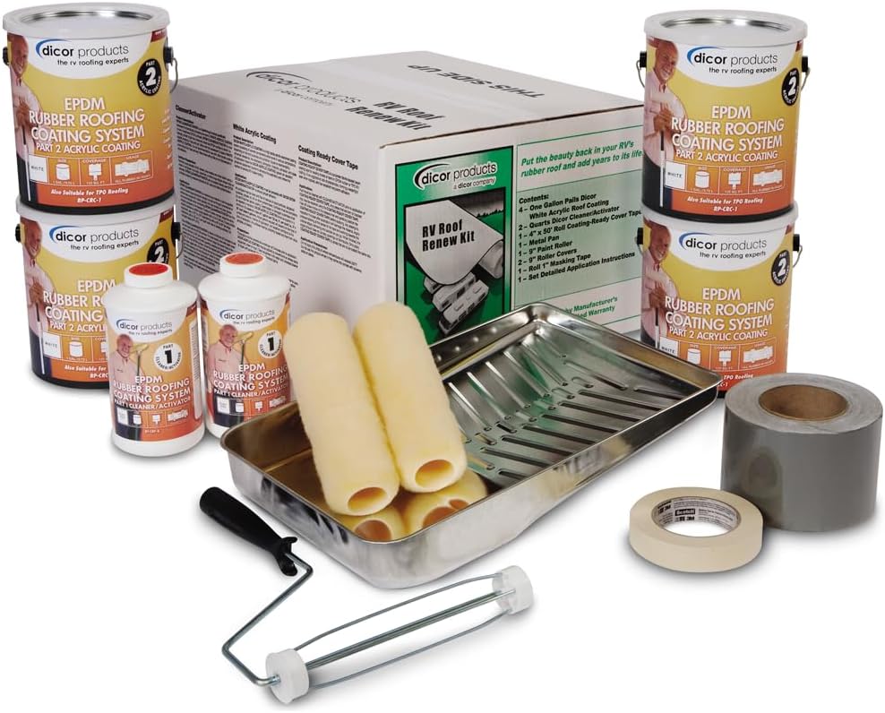 Dicor RP-RRK-30 RV Roof Renew Kit : Automotive