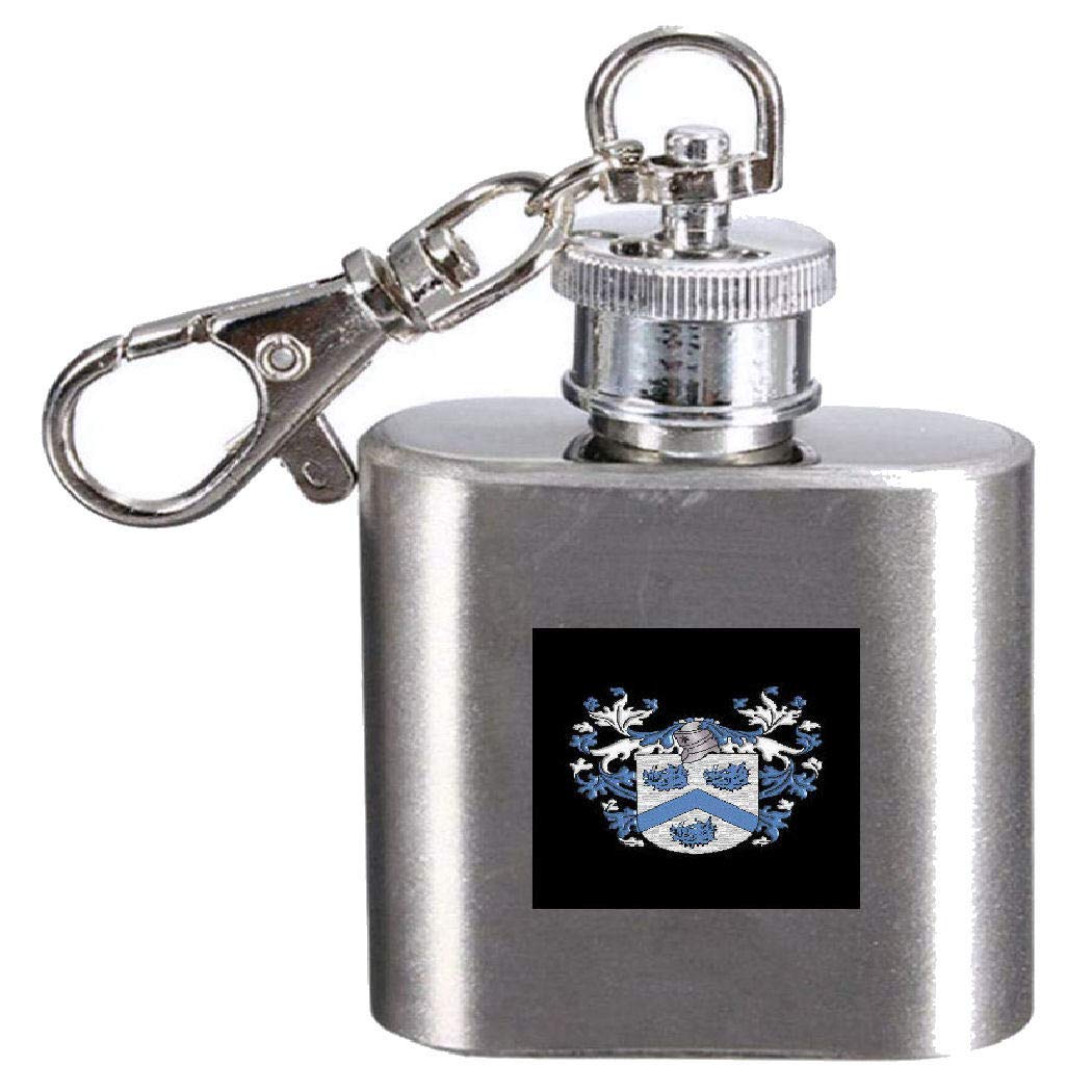 Flasque avec blason de la famille français anti-fuite pour transporter votre alcool