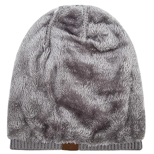 REDESS Beanie Hat for Men Winter Warm Hats Knit Slouchy Thick Skull Cap