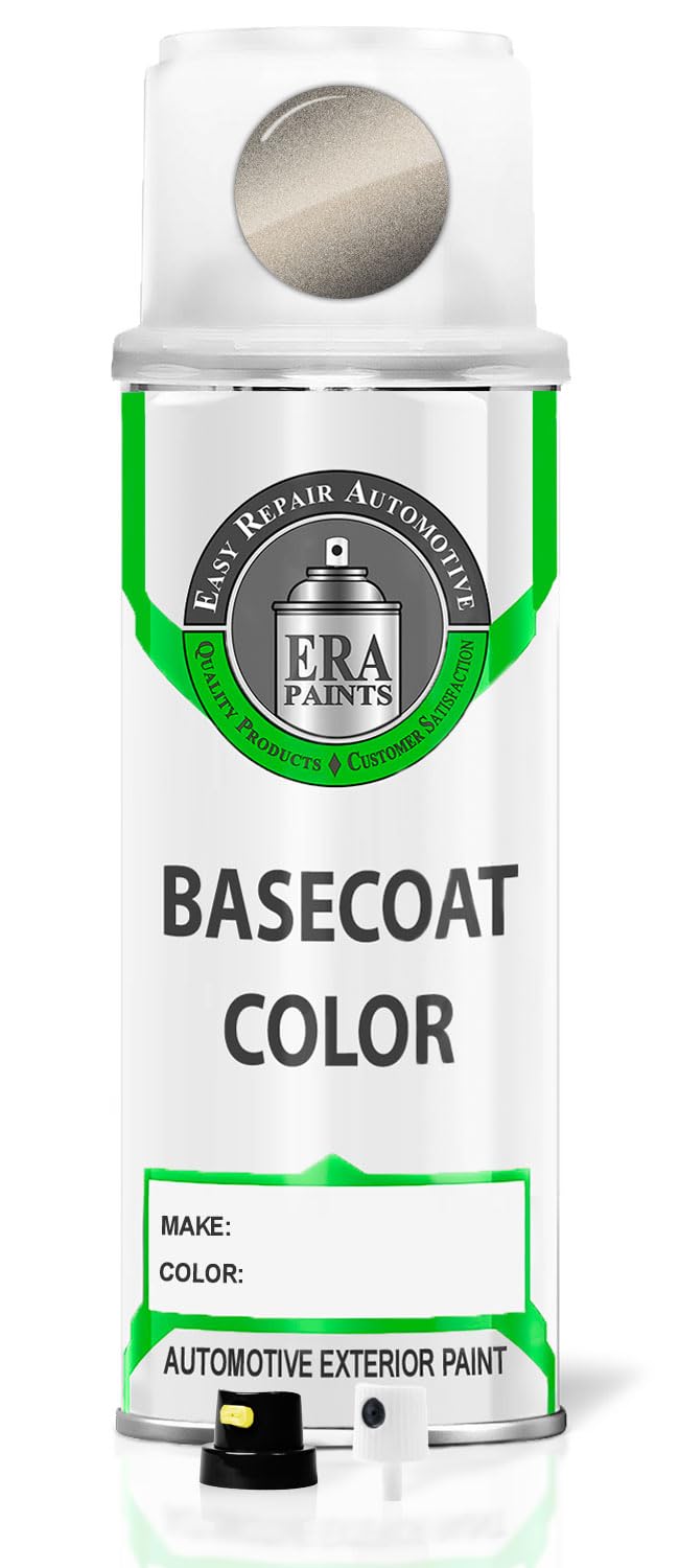ERA Paints PJC/AJC/QJC - Light Khaki Metallic for DODGE Exact Match Automotive Touch Up Paint Spray - Basic Kit